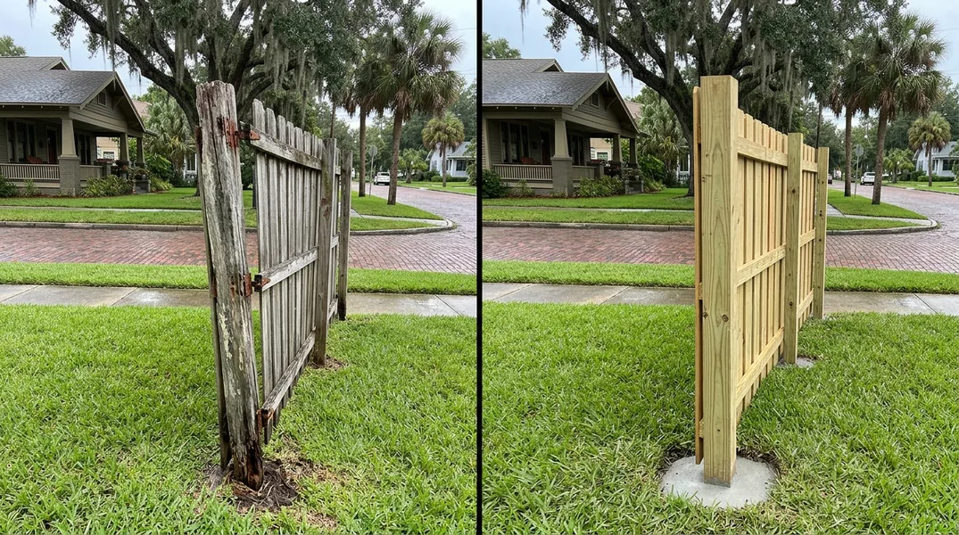 Result fence in St. Petersburg - St. Petersburg Fence Company