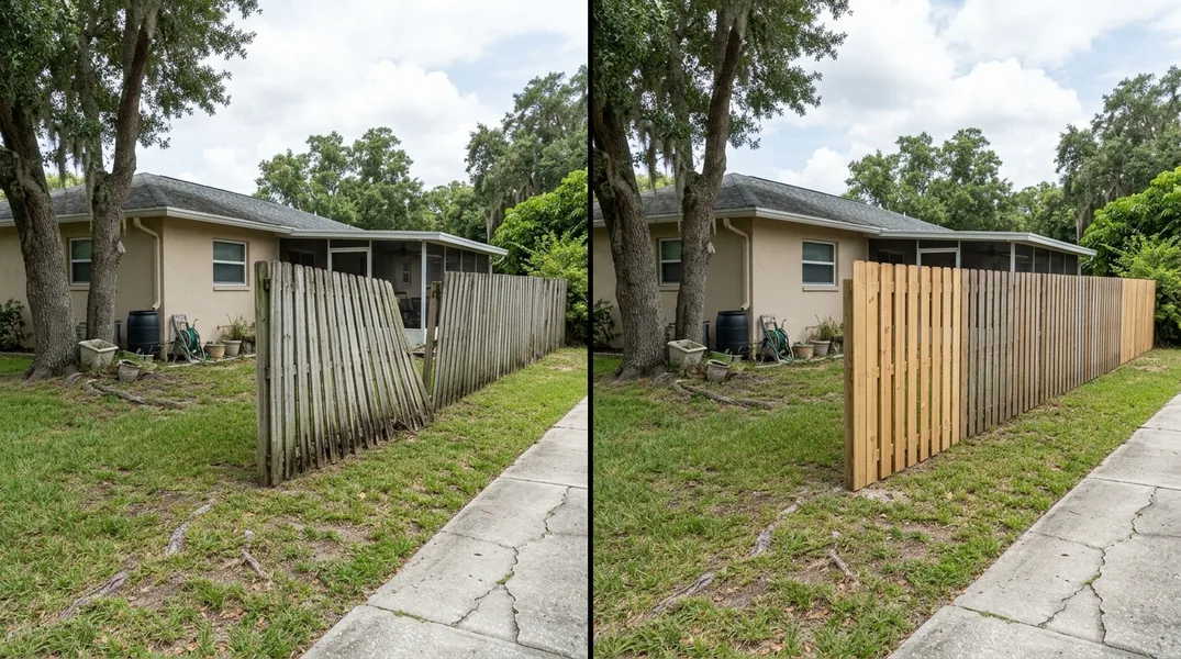 Result fence in St. Petersburg - St. Petersburg Fence Company