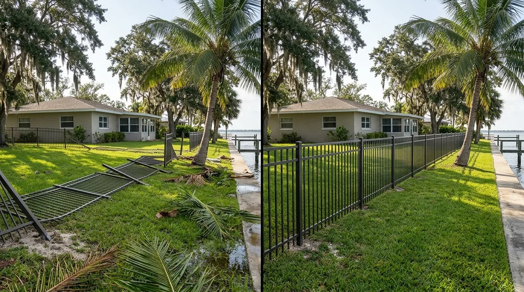 Result fence in St. Petersburg - St. Petersburg Fence Company