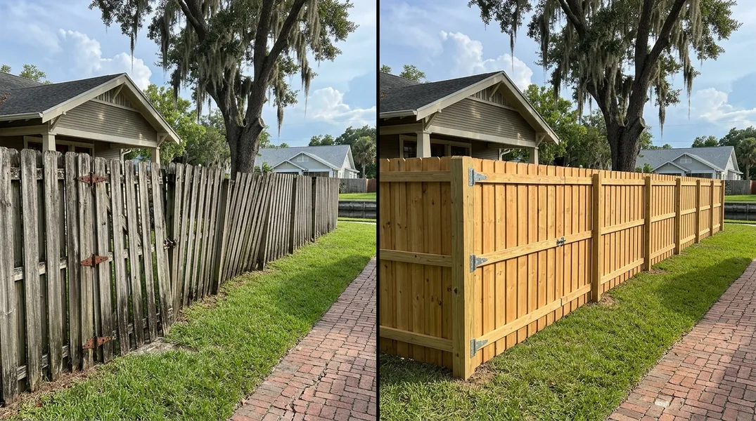 Result fence in St. Petersburg - St. Petersburg Fence Company