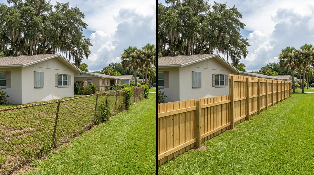 Result fence in St. Petersburg - St. Petersburg Fence Company